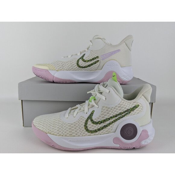 Nike KD Trey 5 IX White Lime Pink DJ6921-100 Basketball Men\'s Size 7 Women\'s 8.5 main image 4